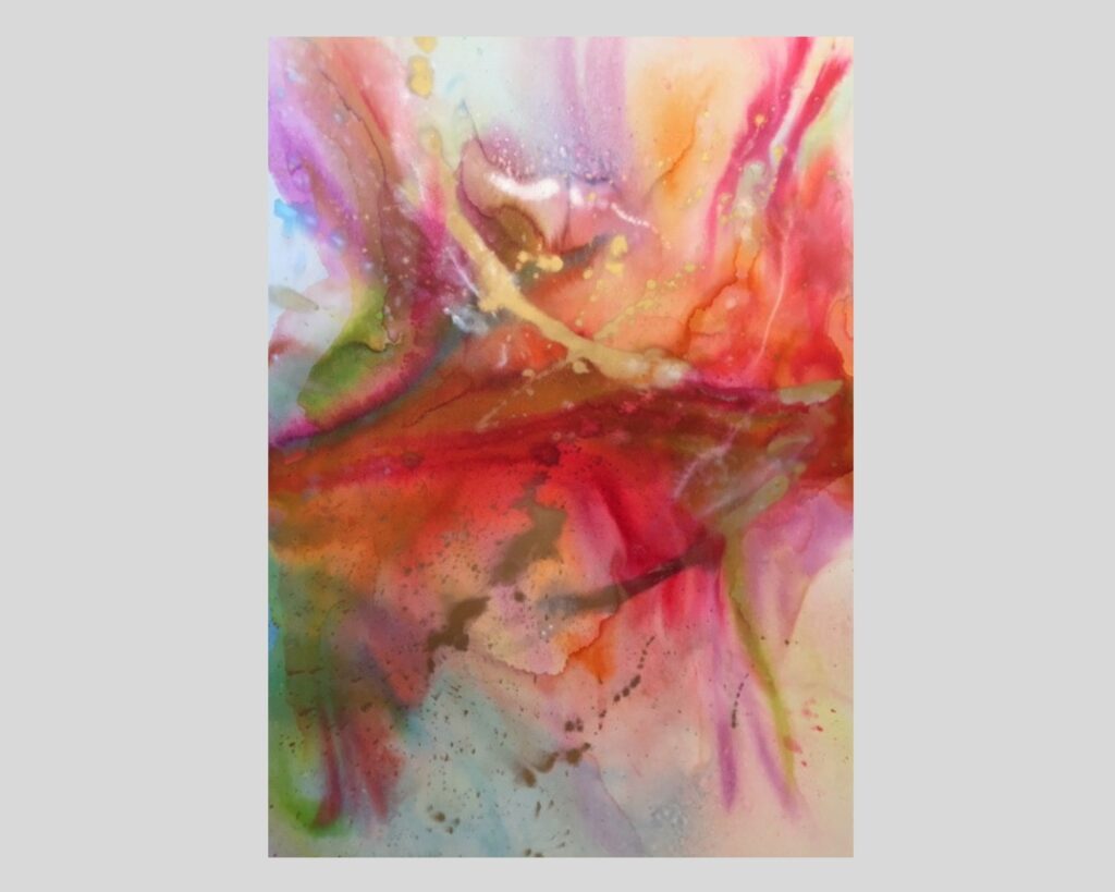 Colorful artworks